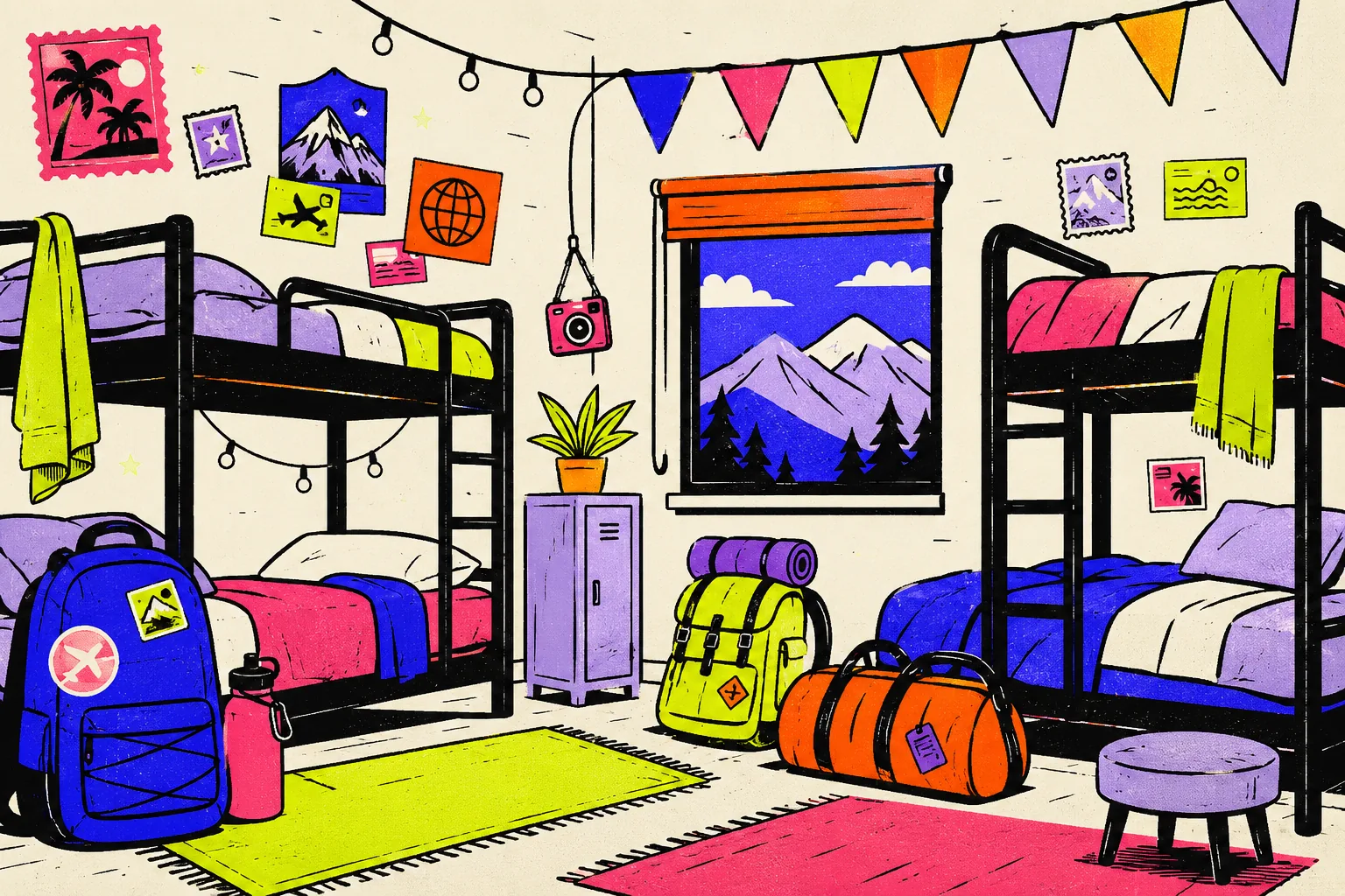 Founding pass — the first 100 hostels post free